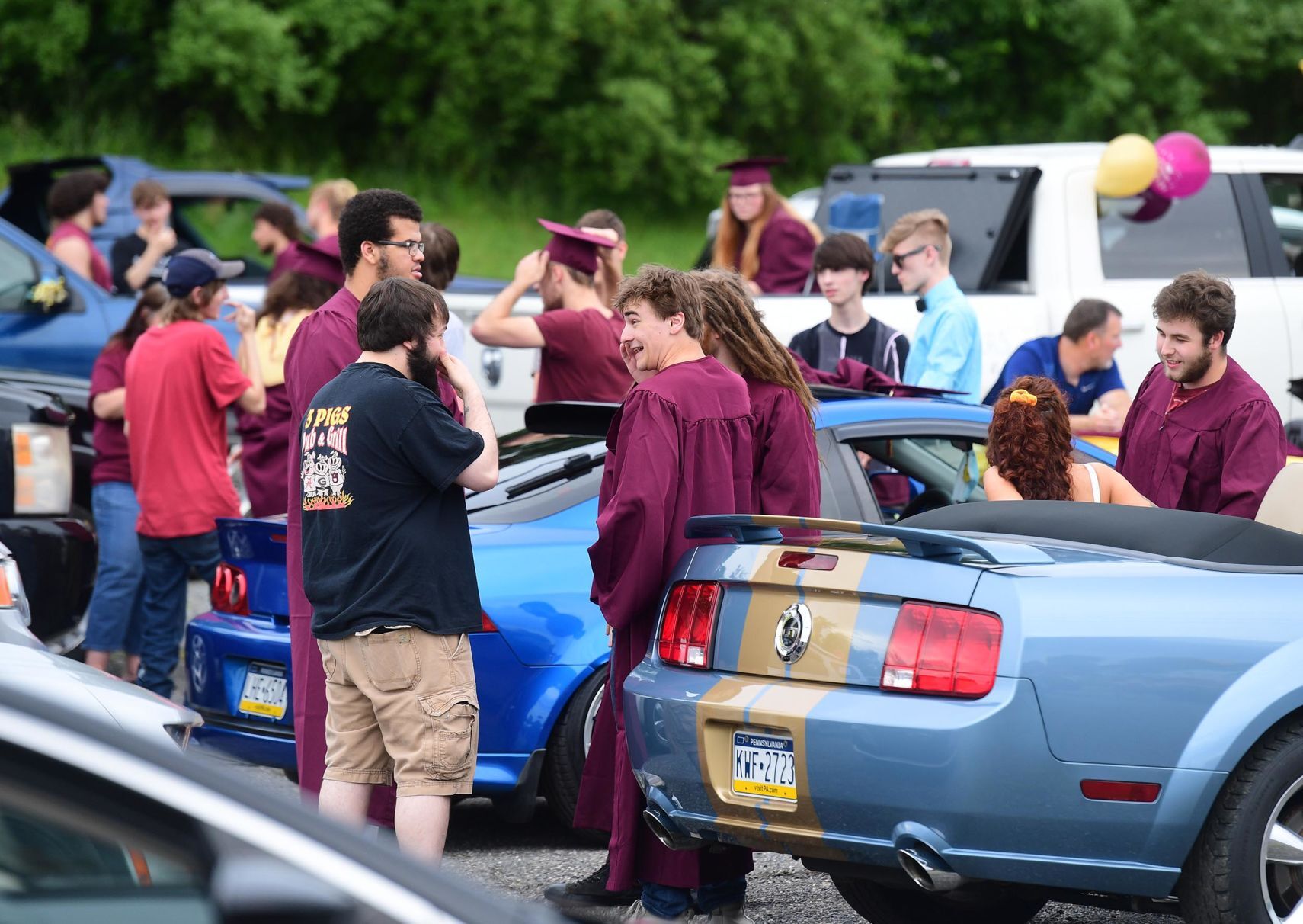 Big Spring Graduating Seniors Car Parade 30.JPG